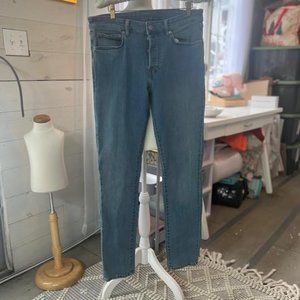 H&M & Denim Women's Skinny Coupe Jeans in Light Wash - Size 34/30